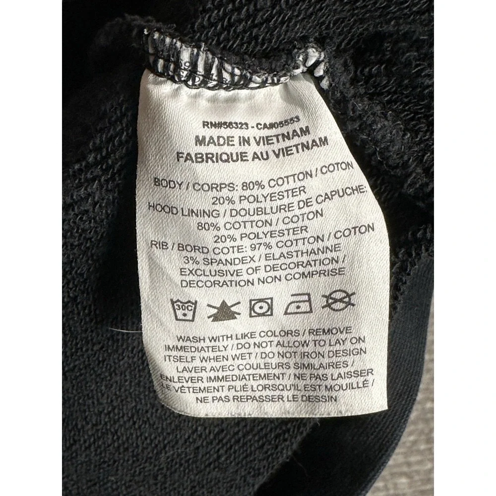 NIKE Air Jordan Sport DNA Black Fleece Pullover Hoodie Men's Size Large
